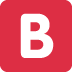 🅱 emoji meaning: B Button Blood Type