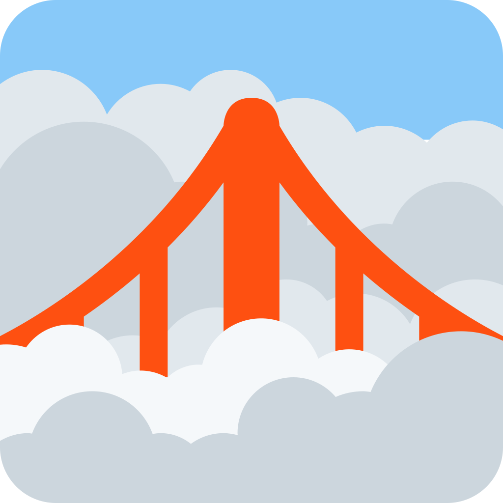 🌁 Significado de emoji nebuloso