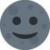 🌚 Significado do emoji rosto de lua nova