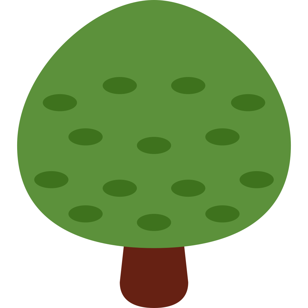 🌳 Significado do emoji árvore caducifólia