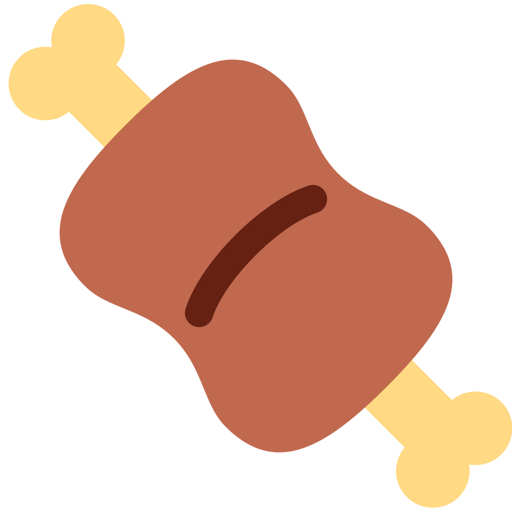 🍖 Significado de Carne com Osso Emoji