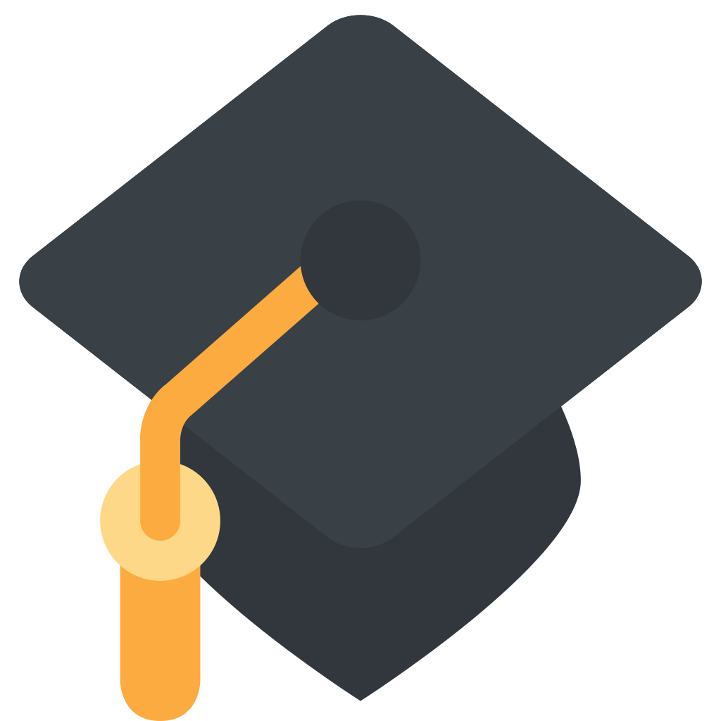 🎓 Significado do boné de formatura Emoji