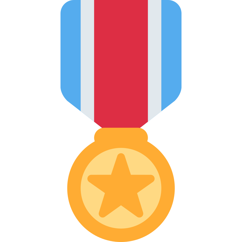 🎖 Significado de Medalha Militar Emoji