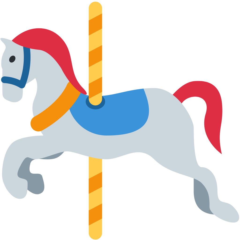 🎠 Significado do Emoji Cavalo Carrossel