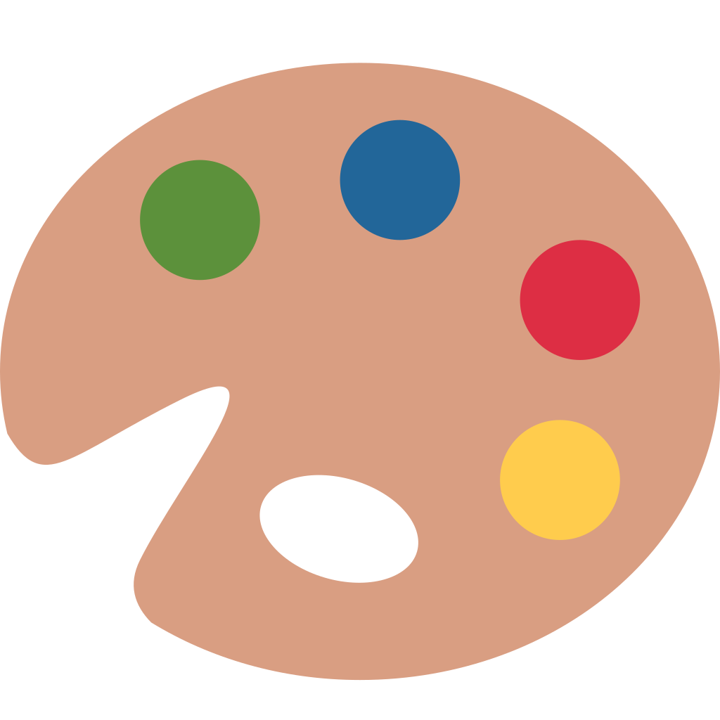🎨 Significado do emoji Paleta do Artista