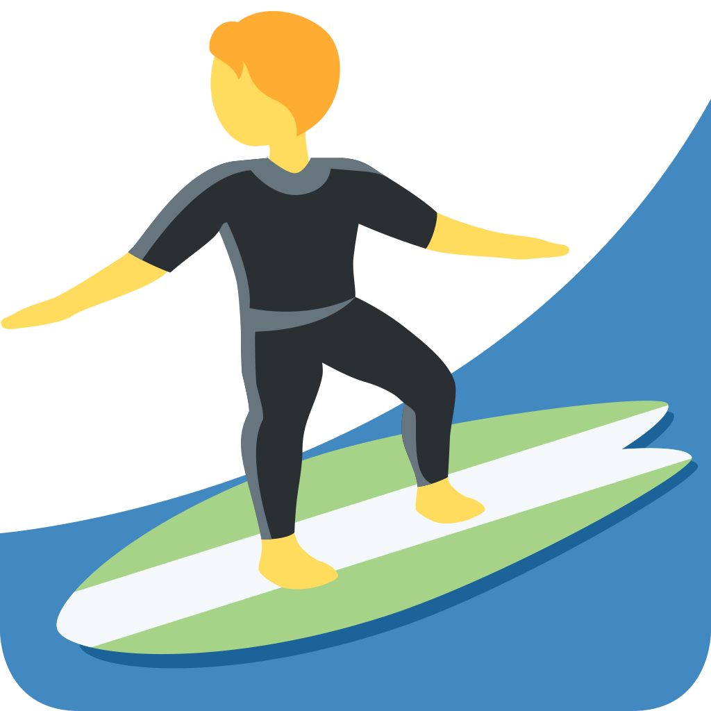 🏄‍♀️ Mulher surfando Emoji Significado