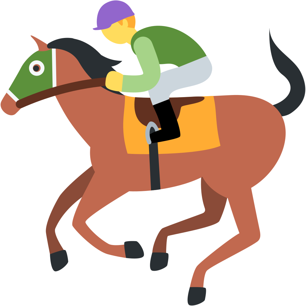 🏇 Significado de Corrida de Cavalos Emoji