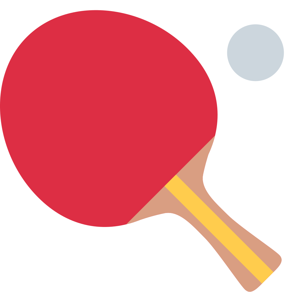 🏓 Significado do emoji de pingue-pongue