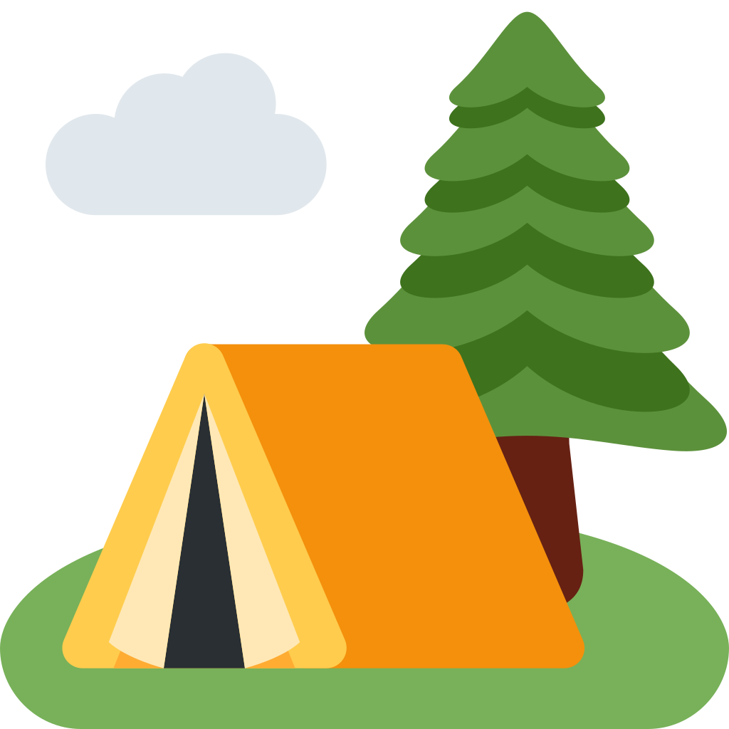 🏕 Significado emoji de acampamento