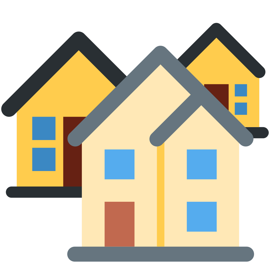 🏘 Significado emoji de casas
