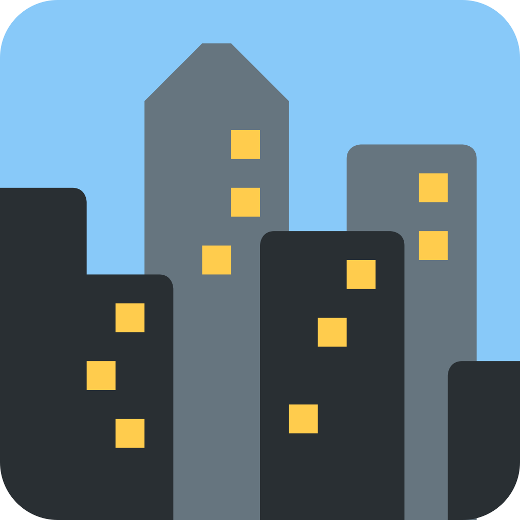 🏙 Significado de Emoji de paisagem urbana