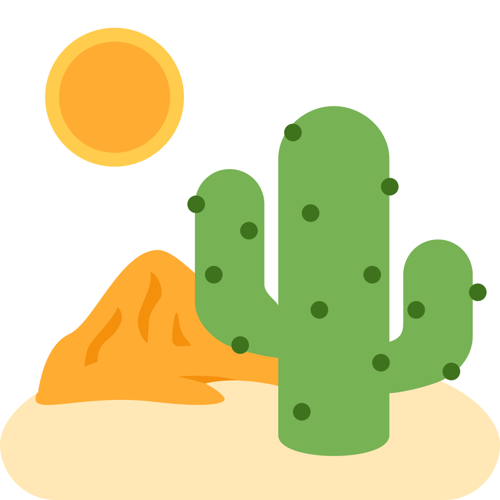 🏜 Significado do Emoji Deserto