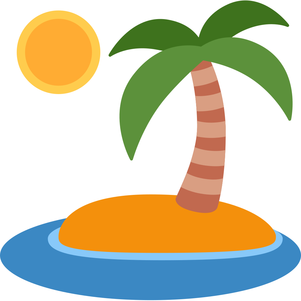 🏝 Significado do Emoji Ilha Deserta
