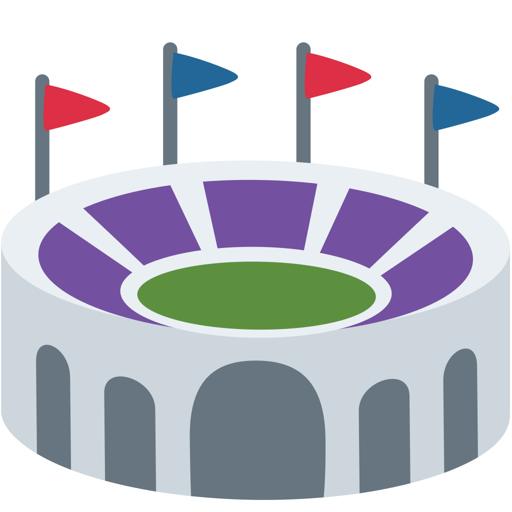 🏟 Significado do Emoji Estádio