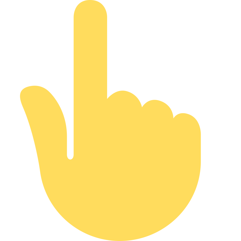 👆 Backhand Index Pointing Up Emoji Meaning