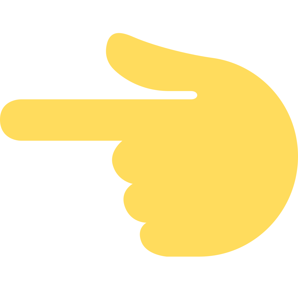 👈 Backhand Index Pointing Left Emoji Meaning