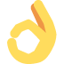 👌 Significado de Emoji de mão OK