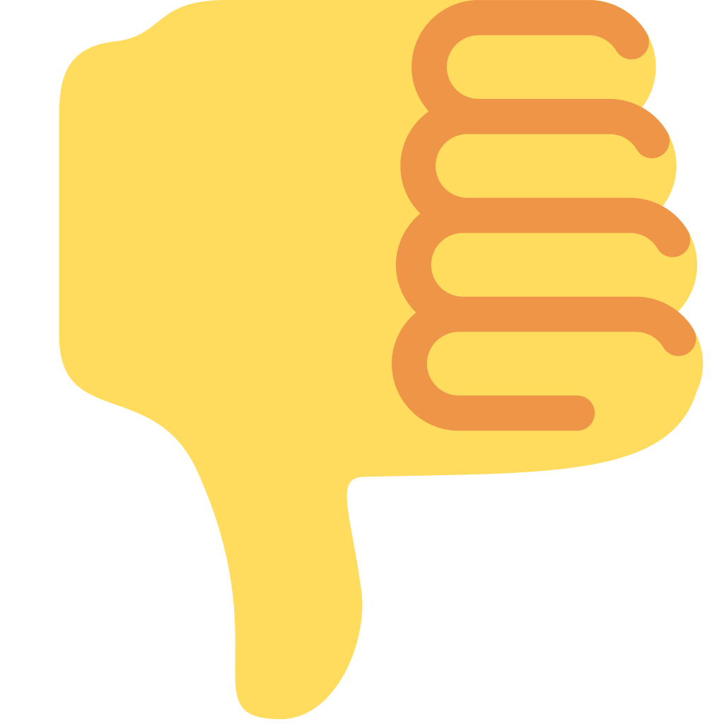 👎 Thumbs Down Emoji Meaning
