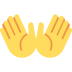 Mãos abertas 👐 Significado Emoji