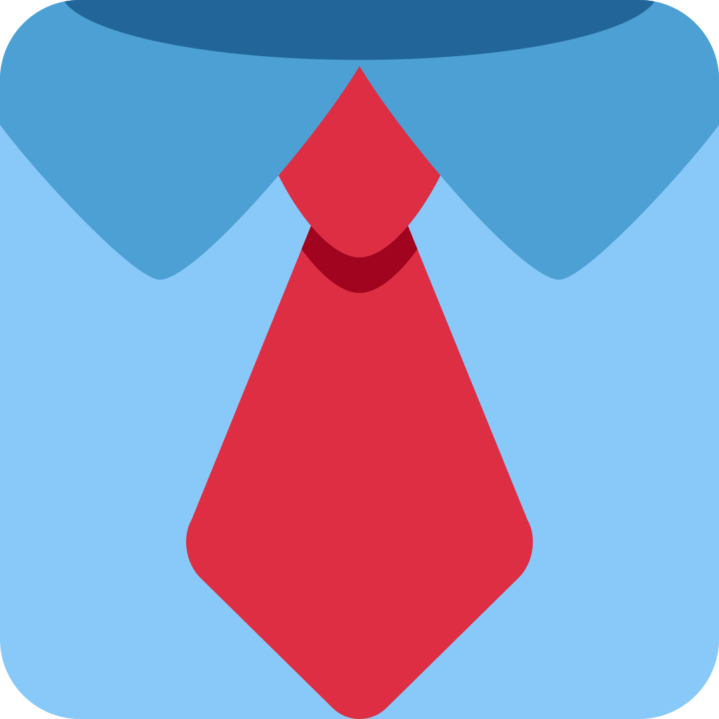 👔 Necktie Emoji Meaning