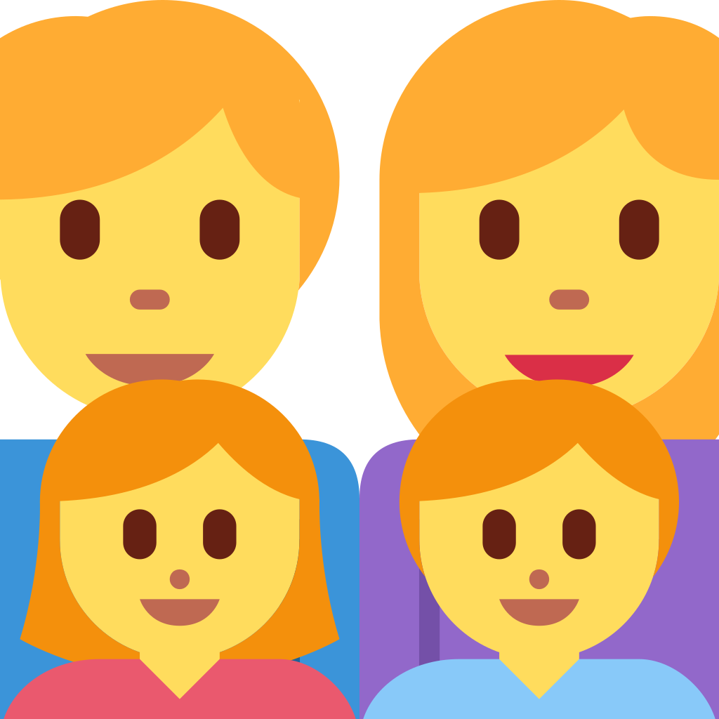 👨‍👩‍👧‍👦 Family: Man, Woman, Girl, Boy Emoji Meaning