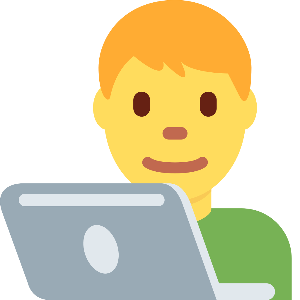 👨‍💻 Man Technologist Emoji Meaning