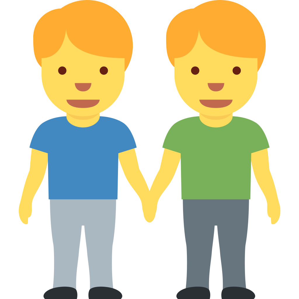 👬 Men Holding Hands Emoji Meaning