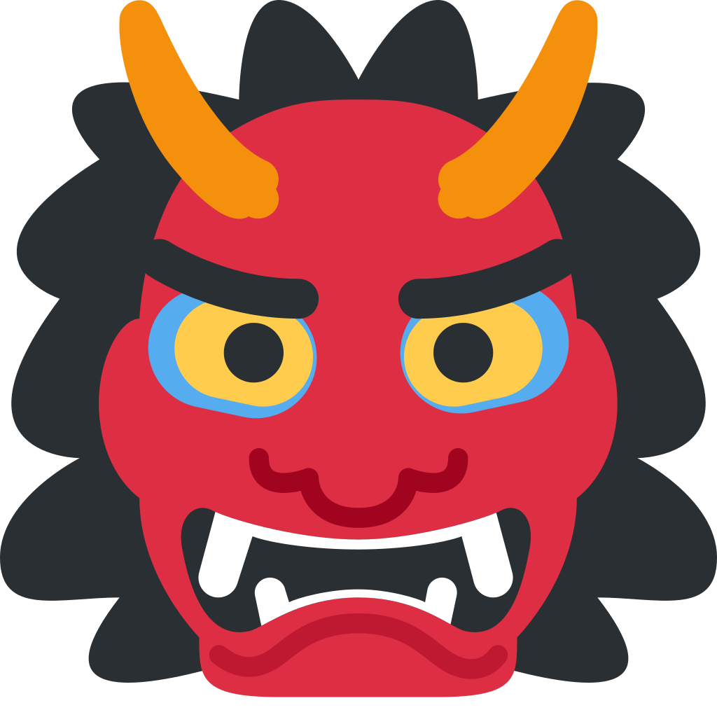 👹 Ogre Emoji Meaning