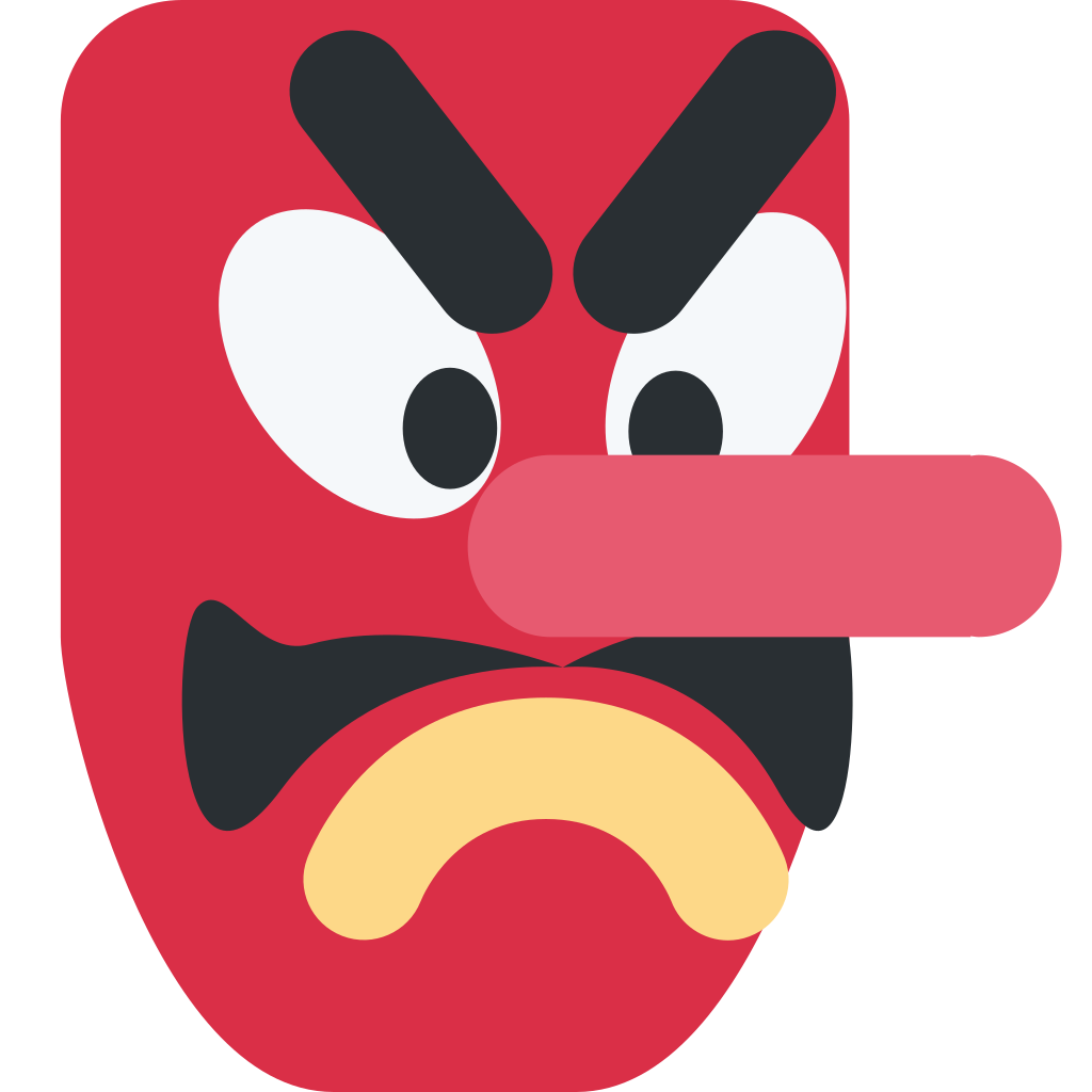 Goblin emoji 👺 meaning
