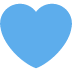 💙 Significado de Emoji de Coração Azul