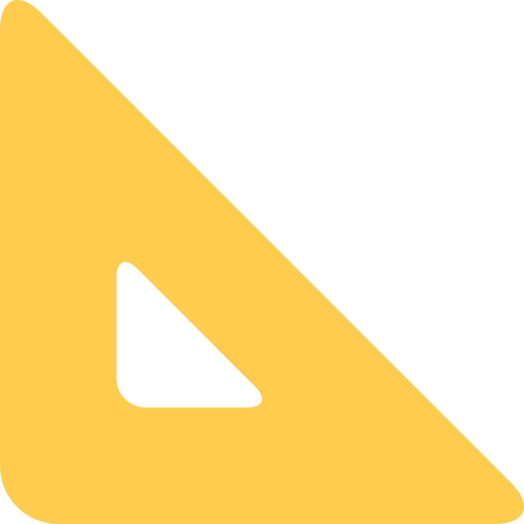 📐 Triangular Ruler Emoji Meaning