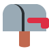 📪 Significado de caixa de correio fechada com bandeira abaixada Emoji