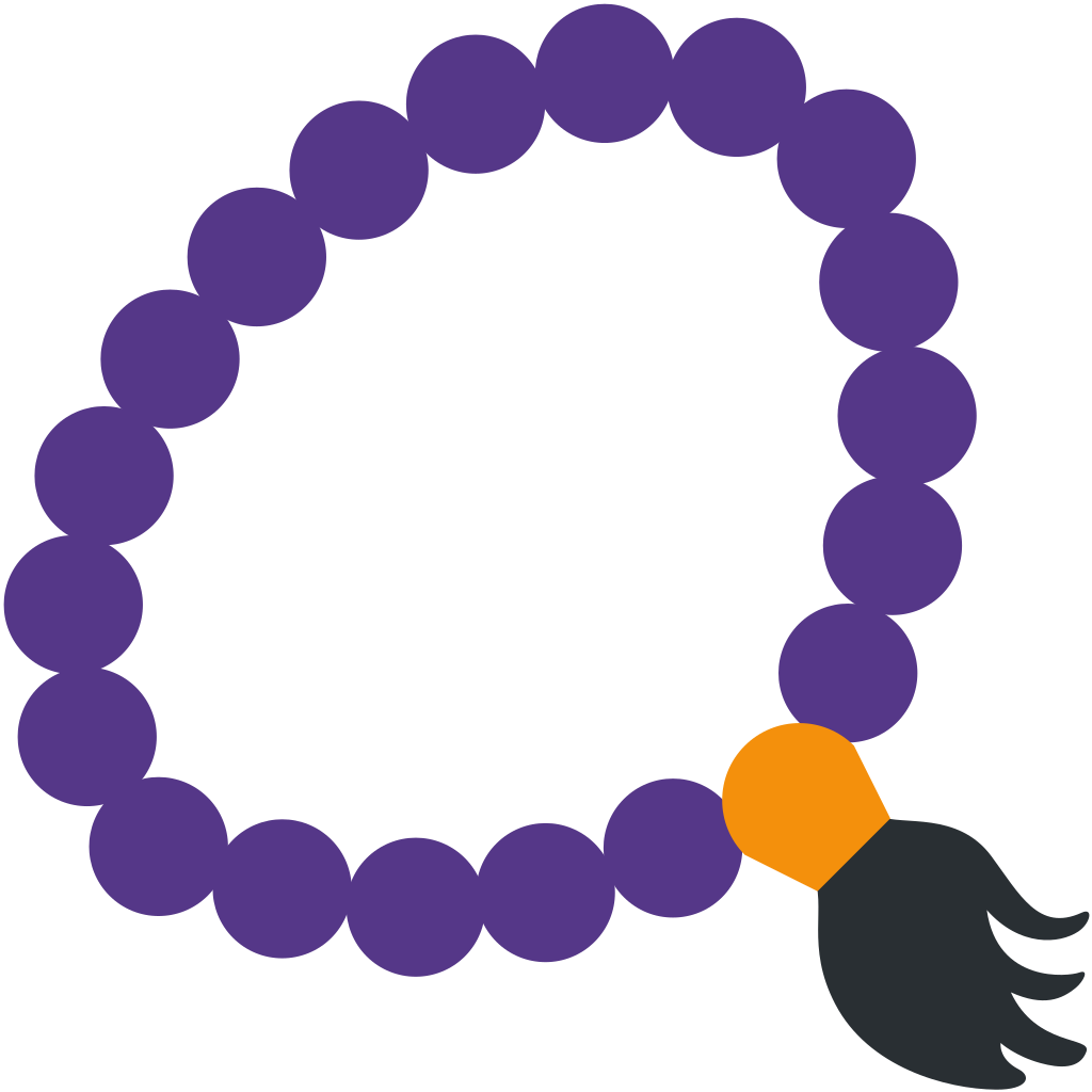 📿 Significado do emoji de contas de oração