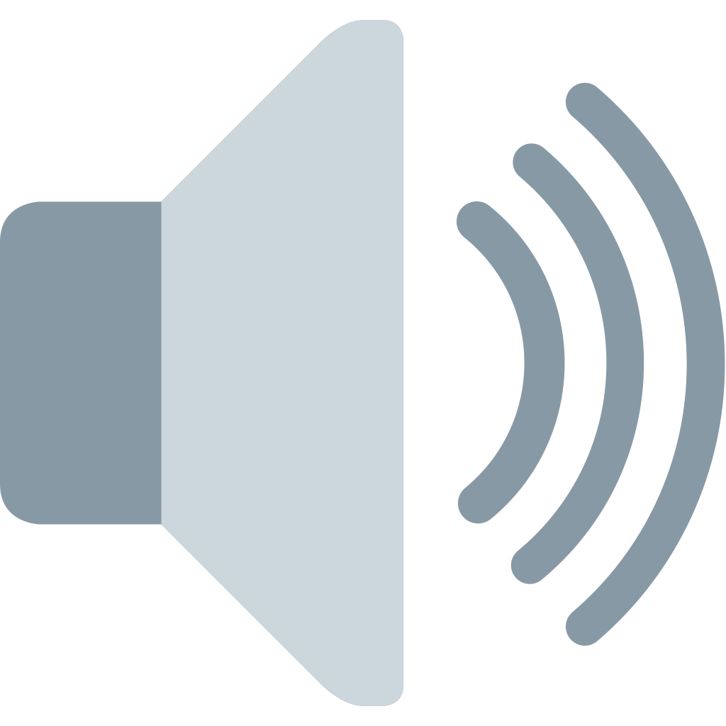 🔊 Significado do emoji alto-falante com volume alto
