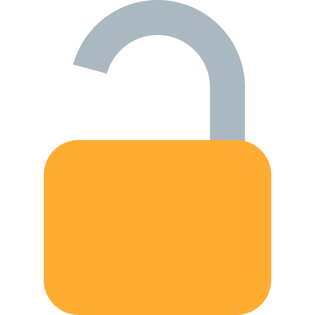 Significado de emoji desbloqueado 🔓