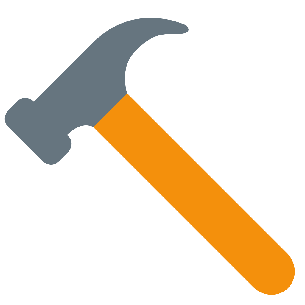 Significado do emoji de martelo 🔨