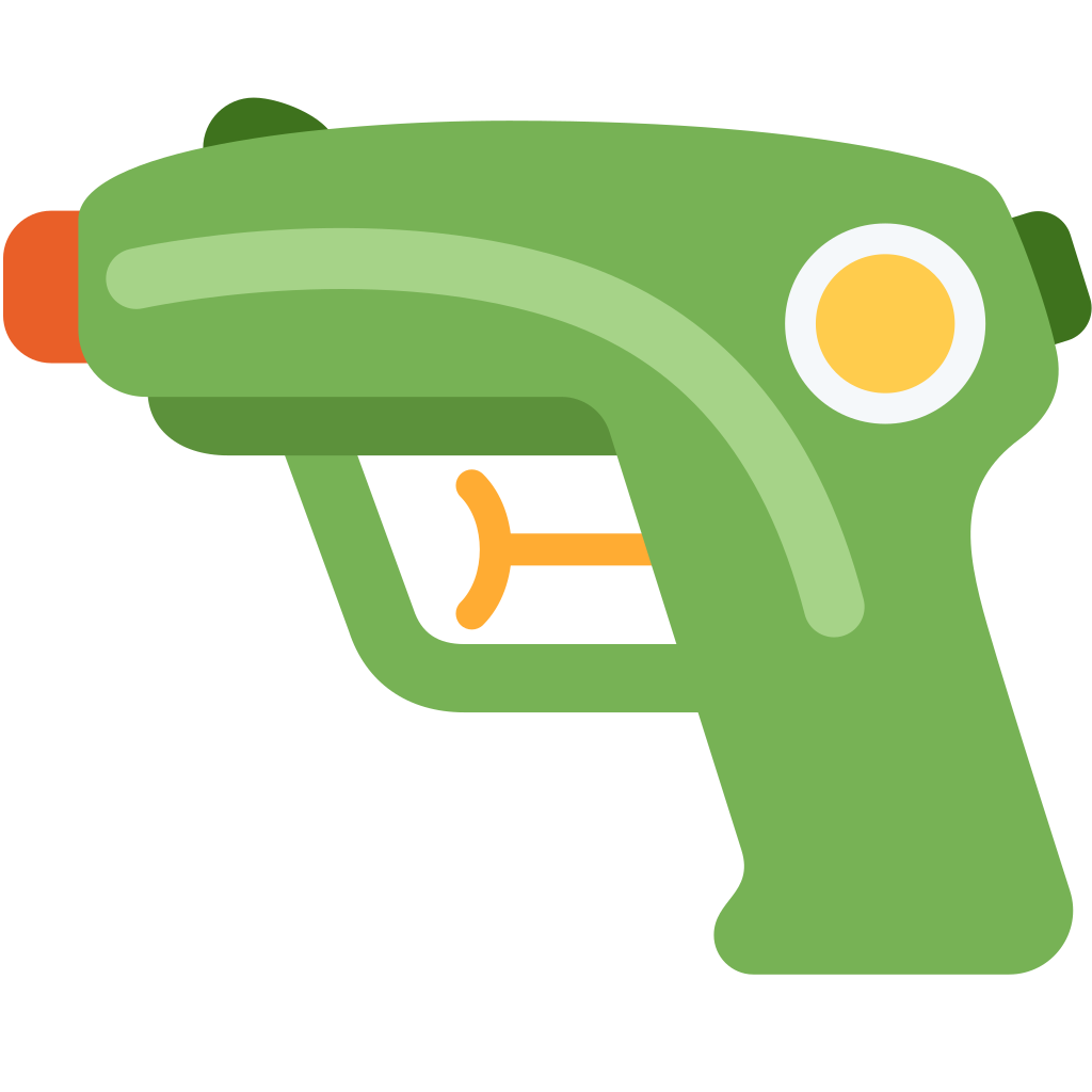 Pistola de água 🔫 Significado Emoji