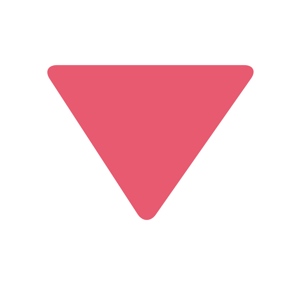 🔻 Significado de Emoji Triângulo Vermelho Apontado para Baixo