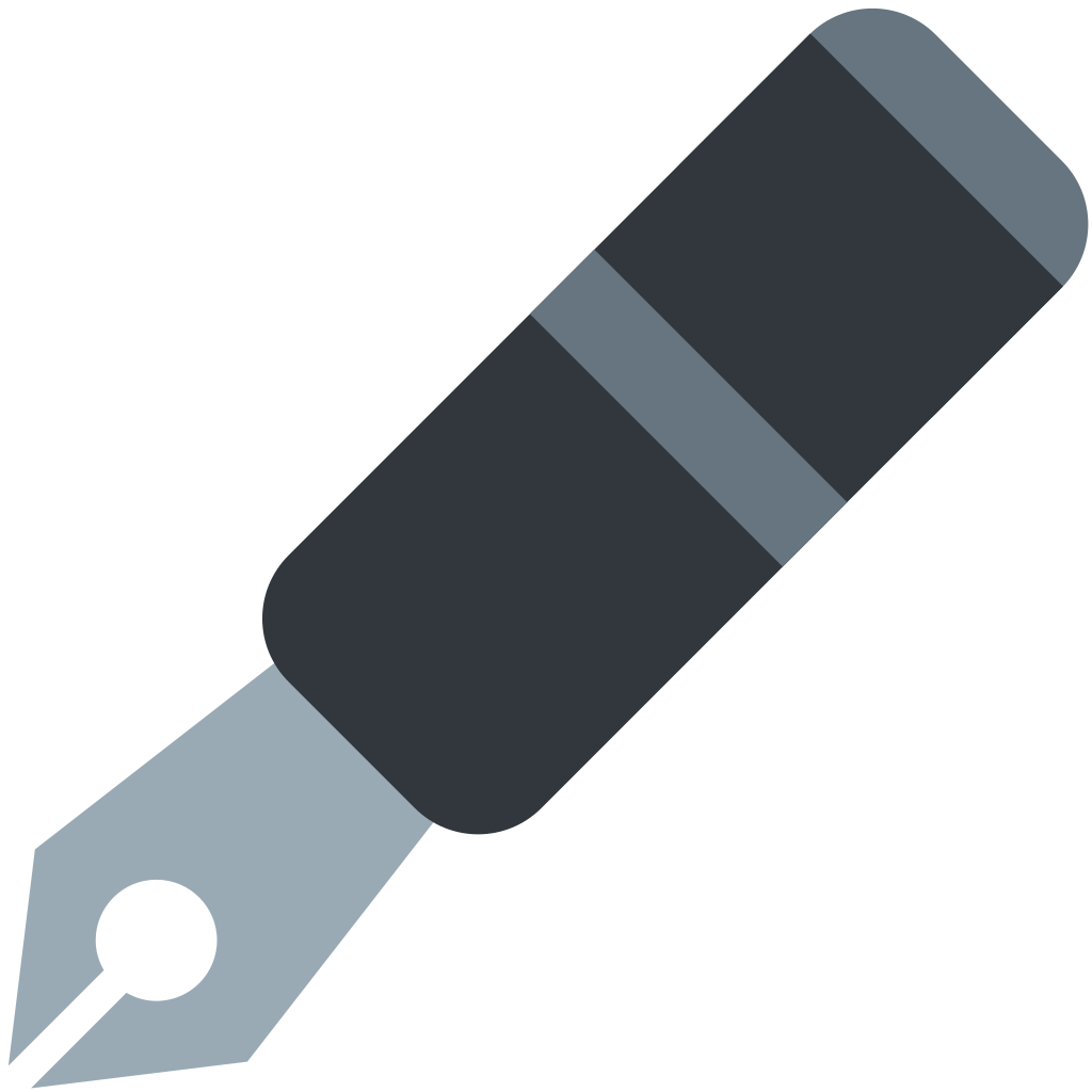 🖋 Significado de Emoji de Caneta-tinteiro
