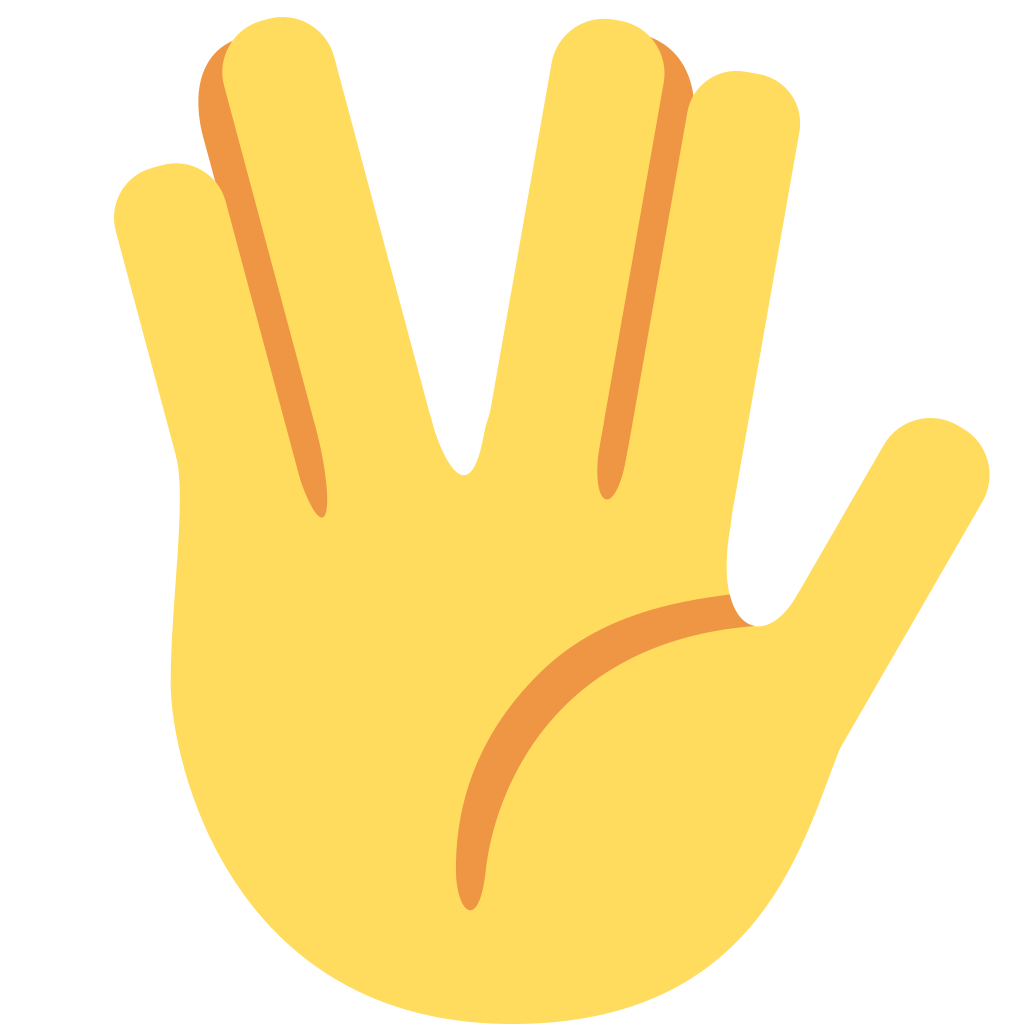 🖖 Significado do emoji Saudação Vulcana