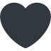 🖤 ​​Significado de Emoji de Coração Negro