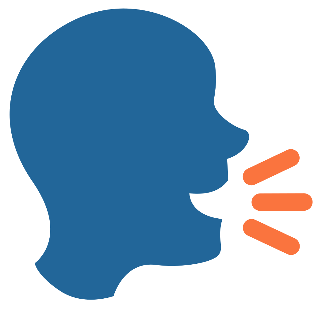 🗣 Significado do emoji de cabeça falante