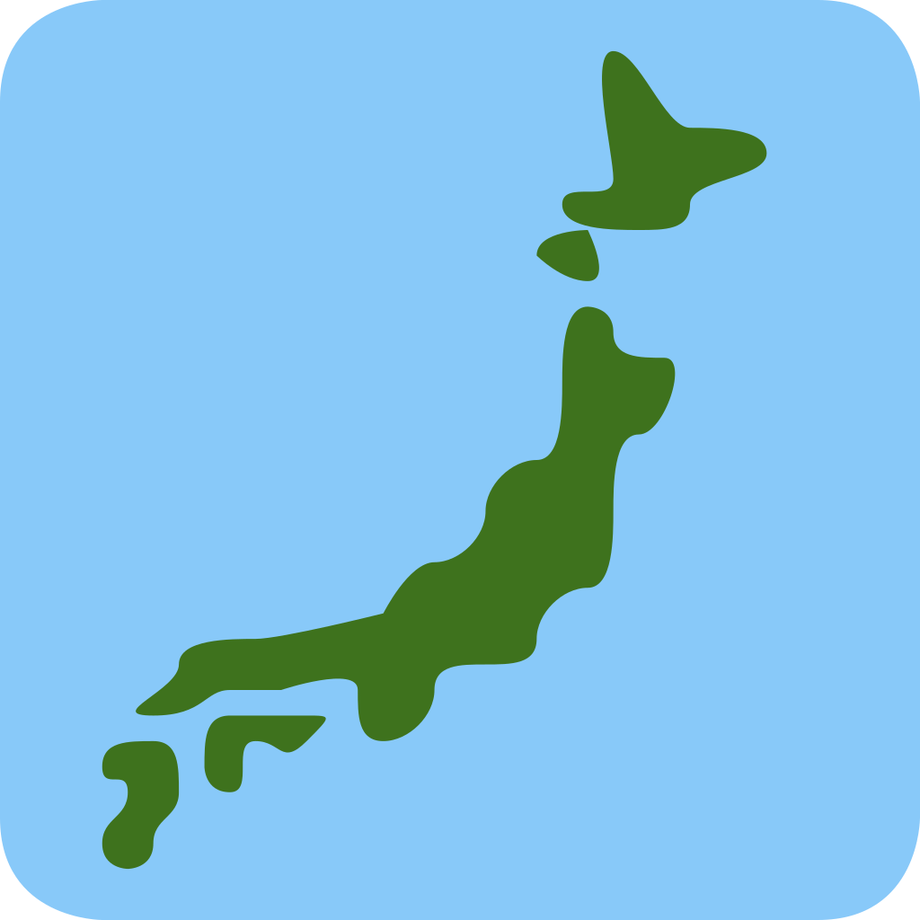 🗾 Significado do mapa do Japão Emoji