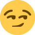 😏 Significado de emoji de rosto sorridente