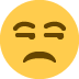 😒 Significado de emoji de rosto sem graça