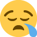 😪 Significado do emoji Cara Sonolenta