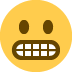😬 Significado de emoji de rosto fazendo careta