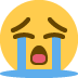😭 Significado de emoji de rosto chorando alto
