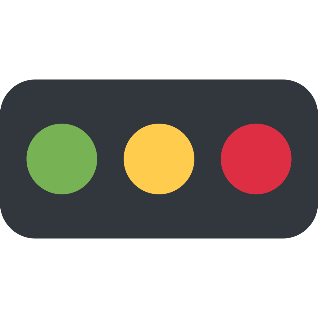 🚥 Significado de semáforo horizontal Emoji