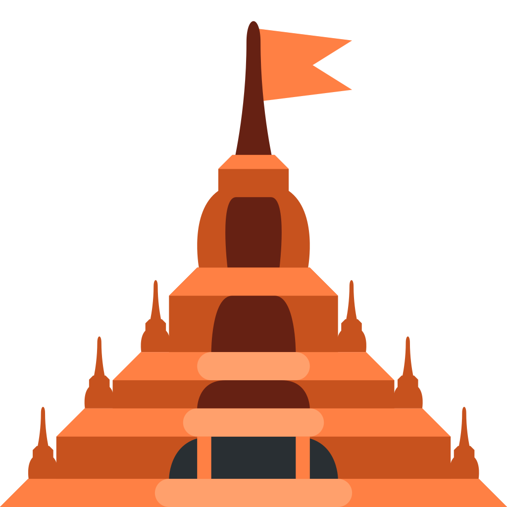 🛕 Significado do emoji Templo Hindu